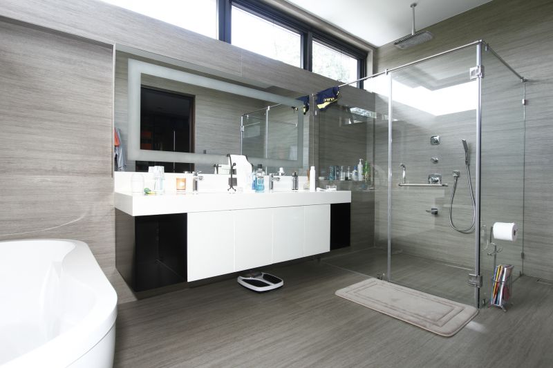Spacious Walk-In Showers